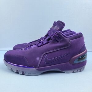 Nike Air Zoom Generation Retro Mens Size 13 LeBron James Court Purple FJ0667-500